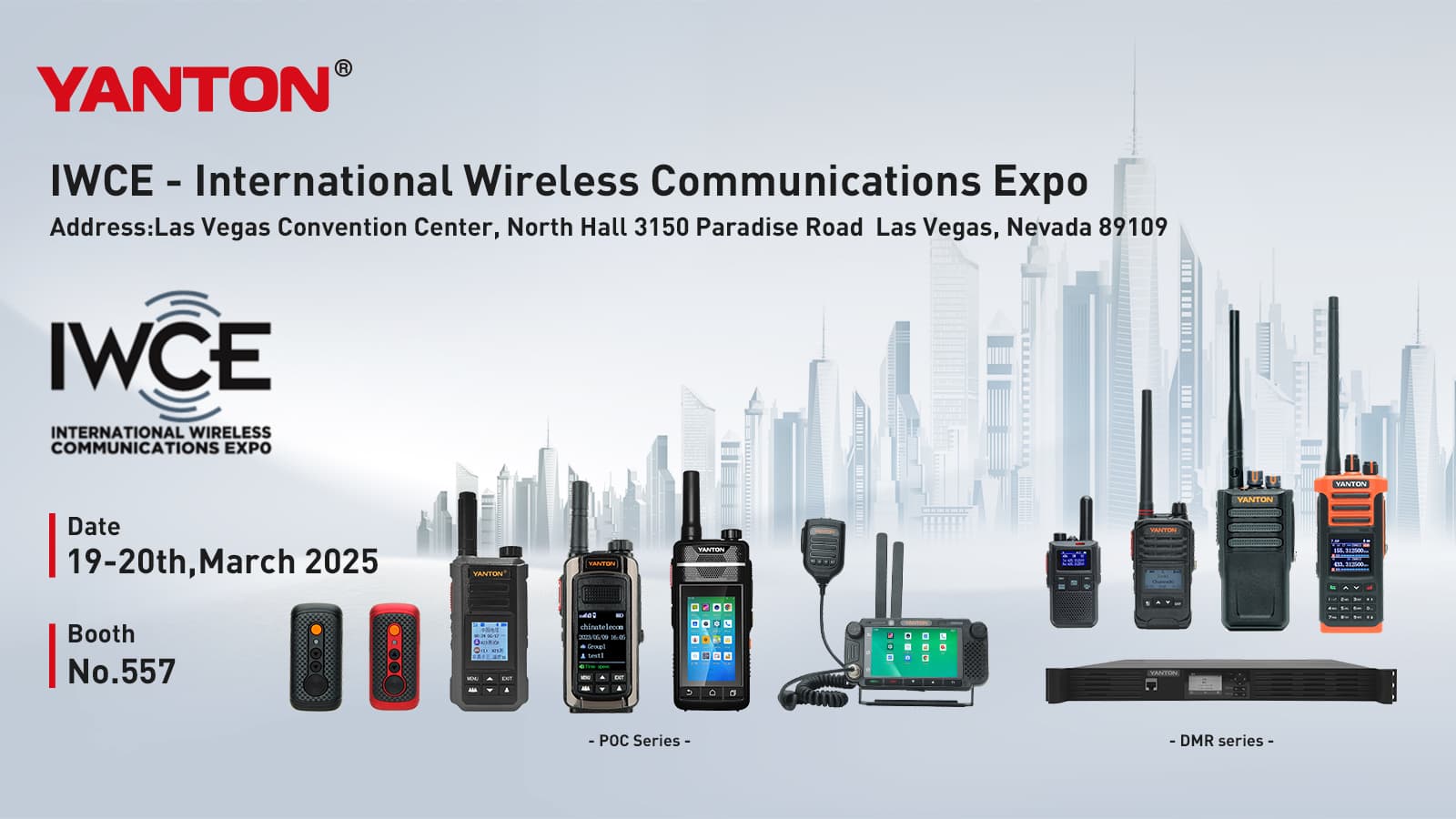 IWCE - المعرض الدولي للاتصالات اللاسلكية 2025!