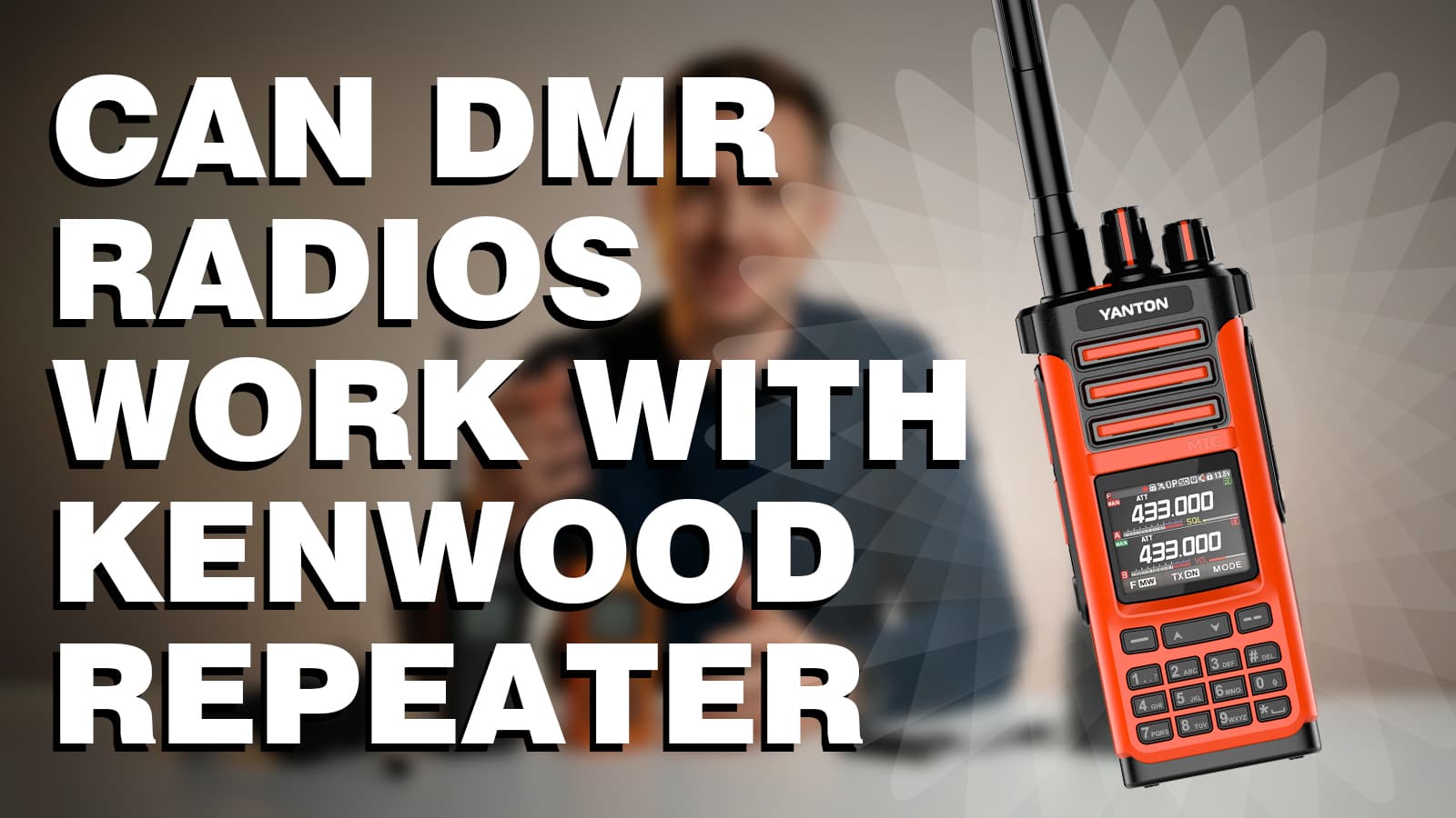 Can DMR Radios Work With Kenwood DMR Repeater?