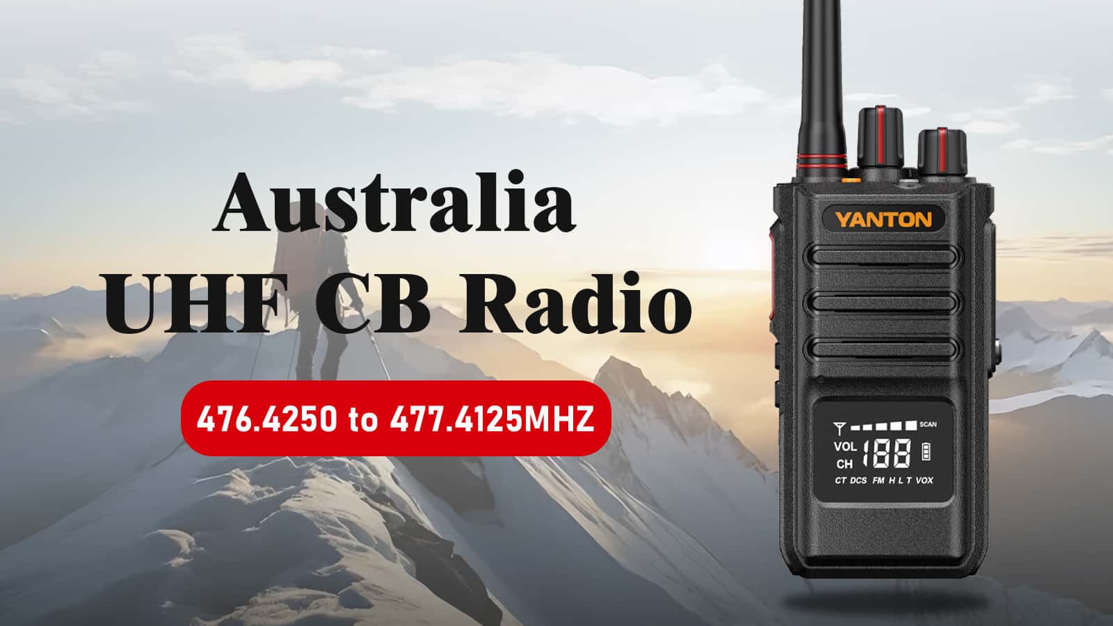 Australia UHF 476-477MHz CB Radio